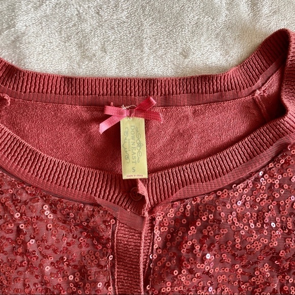 Downeast Basics cardigan with sequins - Picture 2 of 5